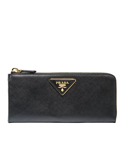 prada saffiano leather wallet on chain|Prada saffiano leather continental wallet.